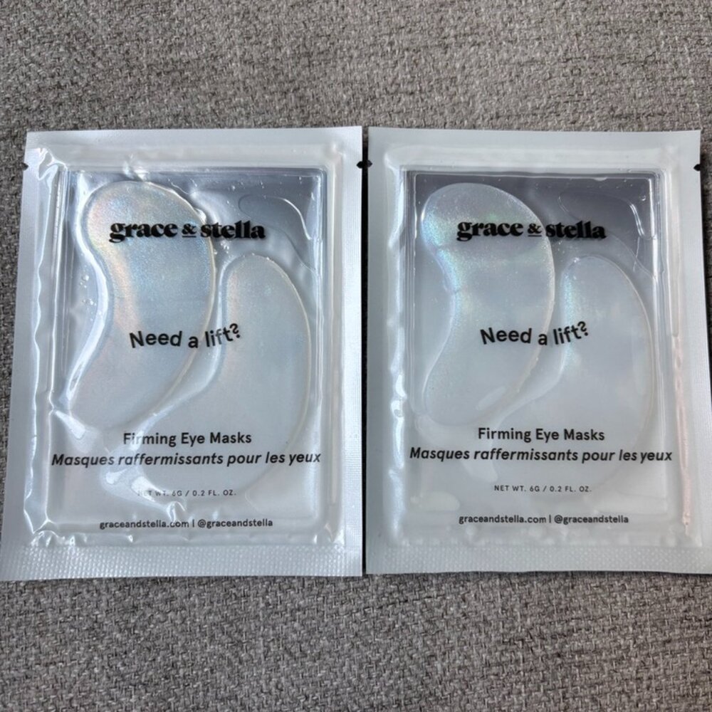 Grace & Stella Set of 2 Need a Lift Eye Masks